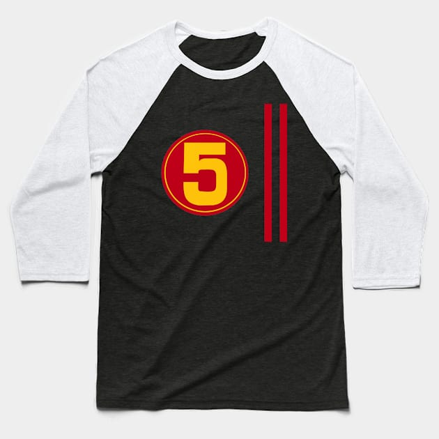 Mach 5 Hot Design Baseball T-Shirt by makalahpening
